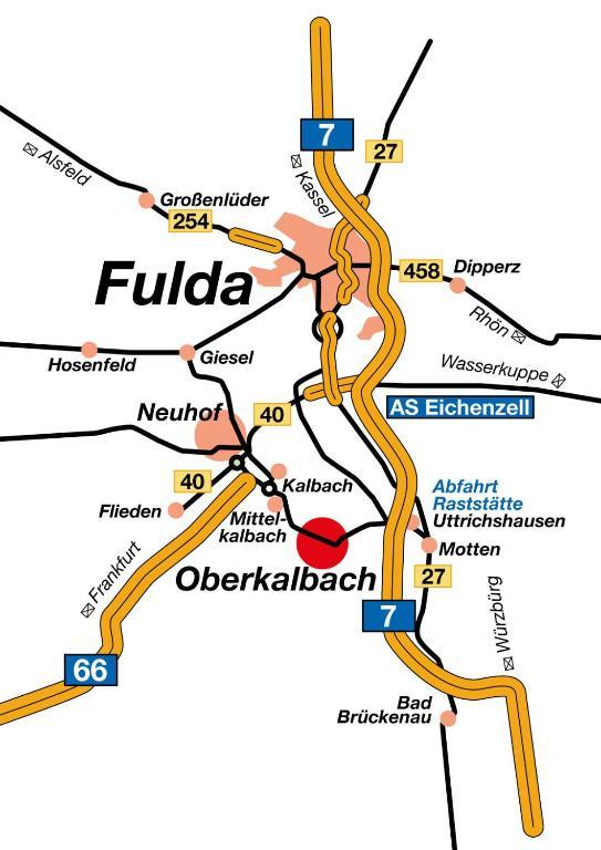 Landgasthof Lang Zum Adler Oberkalbach المظهر الخارجي الصورة